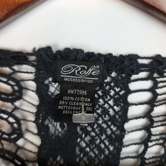 Anthropologie ROFFE 100% Cotton Crochet Cardigan - Picture 4 of 6